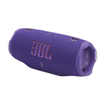 JBL Charge 6 - Portable Waterproof And Drop-Proof Bluetooth Speaker With Built-In Power Bank, Multi-Speaker Connection Via Auracast, Up To 28 Hours Playtime, Fast Charging, And Powerful Sound -purple