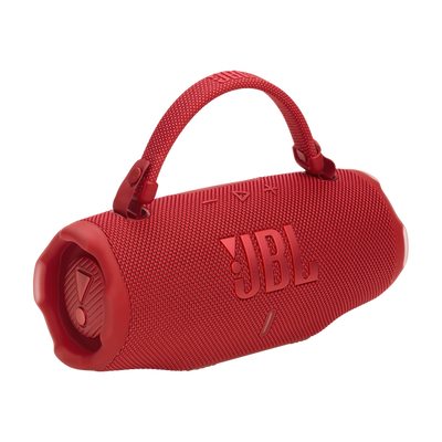 JBL Charge 6 - Portable Waterproof And Drop-Proof Bluetooth Speaker With Built-In Power Bank, Multi-Speaker Connection Via Auracast, Up To 28 Hours Playtime, Fast Charging, And Powerful Sound -Red
