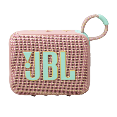 JBL GO 4 – Ultra-Portable Bluetooth Speaker with AURACAST, Powerful Sound, 15H Playtime & Sleek Design, JBLGO4PINK, Pink