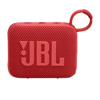 JBL GO 4 - مكبر صوت بلوتوث محمول للغاية مع تقنية AURACAST، صوت قوي، مدة تشغيل تصل إلى 15 ساعة وتصميم أنيق، JBLGO4RED، أحمر