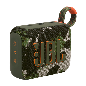 JBL GO 4 - مكبر صوت بلوتوث محمول للغاية مع تقنية AURACAST، صوت قوي، مدة تشغيل تصل إلى 15 ساعة وتصميم أنيق، JBLGO4SQUAD، Squad