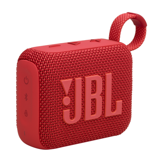 JBL GO 4 - مكبر صوت بلوتوث محمول للغاية مع تقنية AURACAST، صوت قوي، مدة تشغيل تصل إلى 15 ساعة وتصميم أنيق، JBLGO4RED، أحمر