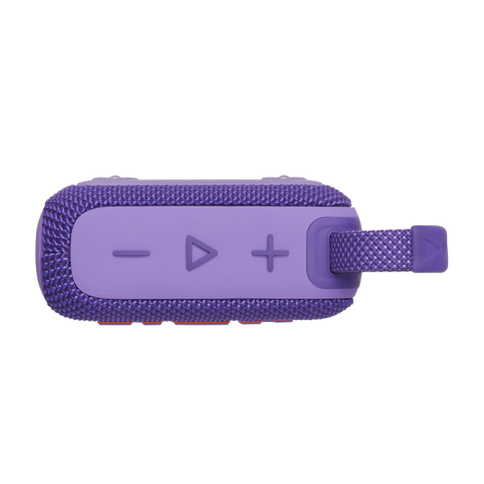 JBL GO 4 - مكبر صوت بلوتوث محمول للغاية مع تقنية AURACAST، صوت قوي، مدة تشغيل تصل إلى 15 ساعة وتصميم أنيق، JBLGO4PUR، بنفسجي