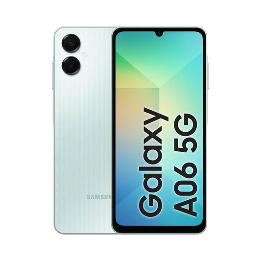 Samsung Galaxy A06 – Light Green 6GB RAM 128GB Storage, Dual SIM, 5G Smartphone ENG