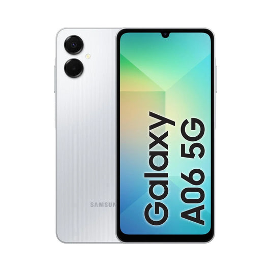 Samsung Galaxy A06 – Light Grey 6GB RAM 128GB Storage, Dual SIM, 5G Smartphone ENG