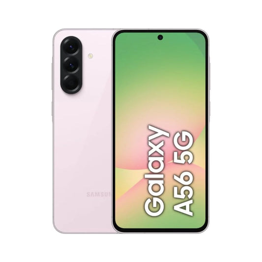 Samsung Galaxy A56 5G – Awesome Pink 12GB RAM 256GB Storage, Dual SIM, 5G Smartphone – TRA