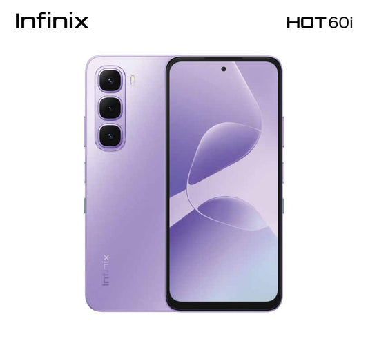 Infinix Hot 60i 128GB, 4GB RAM Purple 4G -Middle East Version