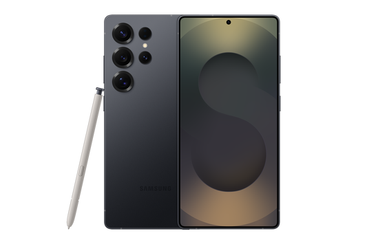 Samsung Galaxy S25 Ultra – Titanium Jet Black 12GB RAM  256GB Storage, 5G Smartphone, AI-Powered, 200MP Triple Camera, S Pen
