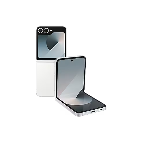 Samsung Galaxy Z Flip6 White 256GB 5G Smartphone (Online Exclusive) – Arabian Version