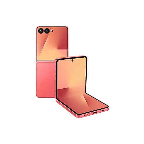 Samsung Galaxy Z Flip7 Coral Red 256GB 5G Smartphone – TRA Version