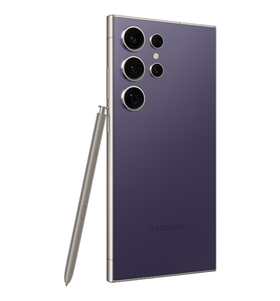 Samsung Galaxy S24 Ultra – Titanium Violet 12GB RAM  256GB Storage, Dual SIM, 5G, AI Smartphone, S Pen