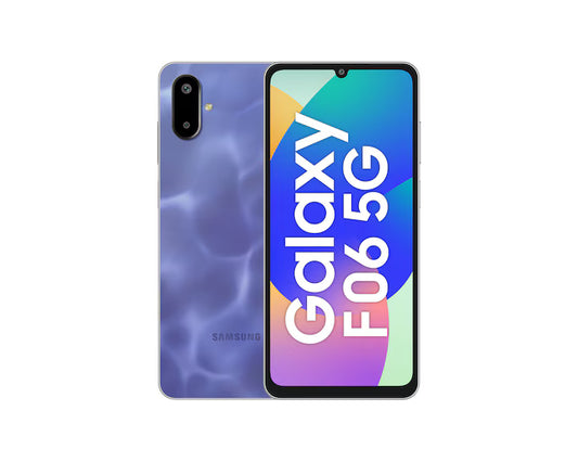 Samsung Galaxy F06 5G 6GB/128GB – Lit Violet – India Version