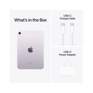 Apple iPad Mini (7th Generation) 8.3-inch, A15 Bionic, Wi-Fi – Purple