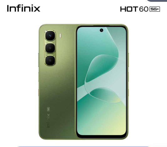 هوت 60 5G+ 6GB RAM 128GB TUNDRA GREEN - إصدار الشرق الأوسط