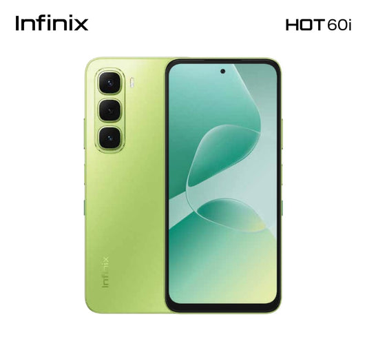 Infinix Hot 60i 128GB 4GB RAM Green 4G - Middle East Version