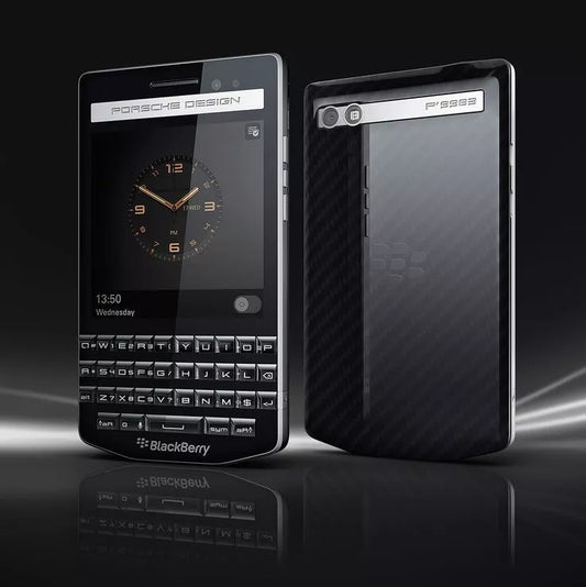 BlackBerry P'9983 Porsche Design 64GB - (GSM Only, No CDMA) Factory Unlocked - International Version No Warranty - Carbon Fiber