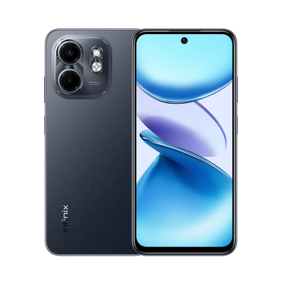 Infinix Smart 9, 4GB RAM, 128GB ROM, 6.7" HD Display, 13MP Dual AI Rear Camera, 8MP Front Camera, 5000 mAh Battery, Android 14 (Metallic Black)