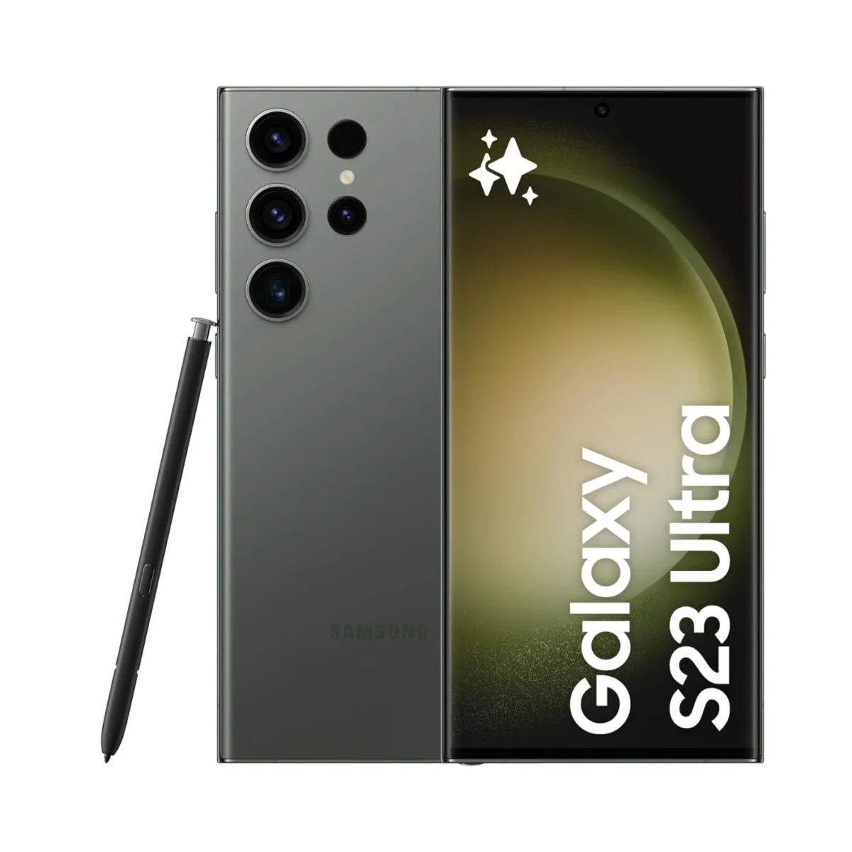 Samsung Galaxy S23 Ultra 256GB Green 5G Smartphone – Arabic Version - Image 1