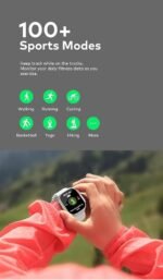 Itel Smart Watch 2 Ultra 2.0'' HD IPS Display Smartwatch with Bluetooth Calling, 100+ Watch Faces, Upto 30 Days Battery, 100 Sports Mode, IP68 Water Resistant, Heart Rate Monitoring and SpO2 Gold Orange - Image 6