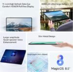 HONOR Pad X8a Tablet 128GB Memory (Expandable to 1Tb) 8300 mAh, 11 Inch 90Hz Display with Protection, Qualcomm SD 680, Wi-Fi/GPS/Android 14, Grey - Image 5