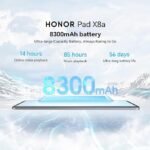 HONOR Pad X8a Tablet 128GB Memory (Expandable to 1Tb) 8300 mAh, 11 Inch 90Hz Display with Protection, Qualcomm SD 680, Wi-Fi/GPS/Android 14, Grey - Image 6