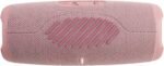 Charge 5 Portable Speaker - Built In Powerbank - Powerful Pro Sound - Dual Bass - 20H Battery - Ip67 Waterproof Pink - Image 4