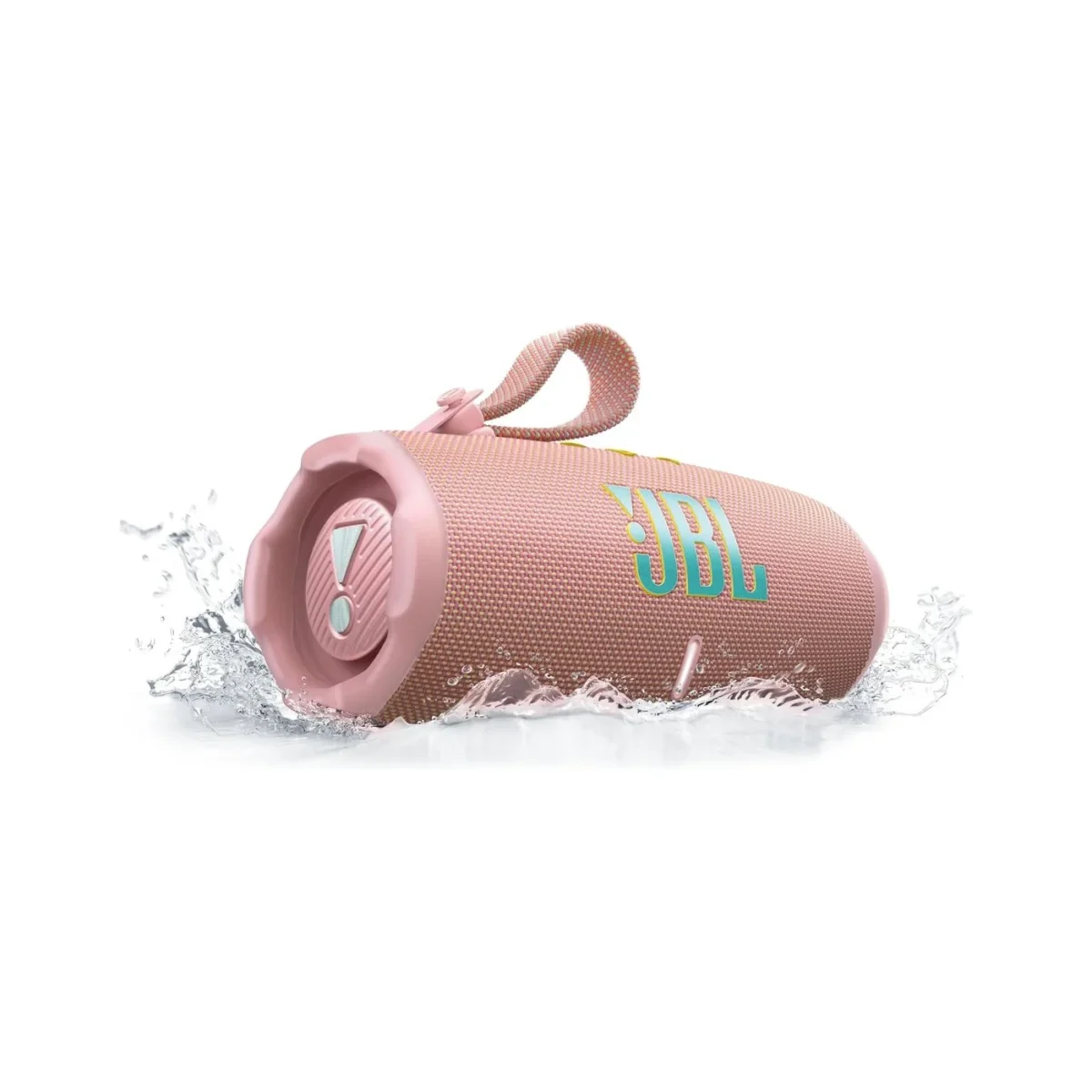 JBL Charge 6 - Portable Waterproof And Drop-Proof Bluetooth Speaker With Built-In Power Bank, Multi-Speaker Connection Via Auracast, Up To 28 Hours Playtime, Fast Charging, And Powerful Sound -Pink - Image 5