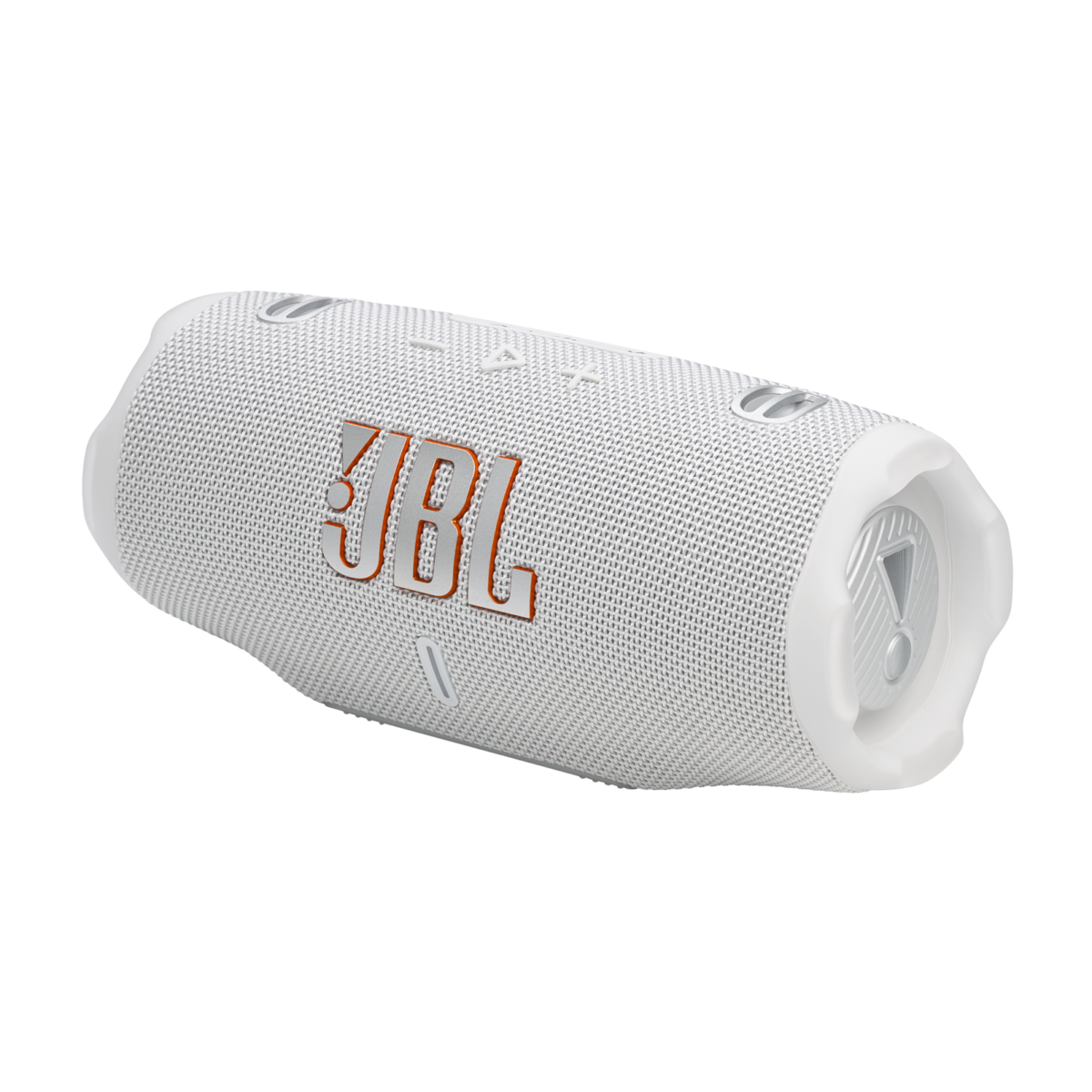 JBL Charge 6 - Portable Waterproof And Drop-Proof Bluetooth Speaker With Built-In Power Bank, Multi-Speaker Connection Via Auracast, Up To 28 Hours Playtime, Fast Charging, And Powerful Sound -White - Image 2