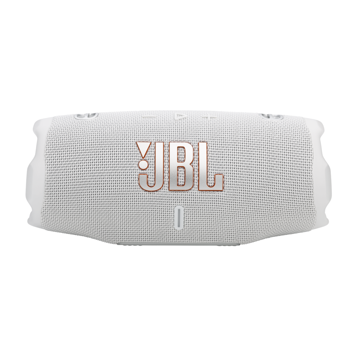 JBL Charge 6 - Portable Waterproof And Drop-Proof Bluetooth Speaker With Built-In Power Bank, Multi-Speaker Connection Via Auracast, Up To 28 Hours Playtime, Fast Charging, And Powerful Sound -White - Image 1
