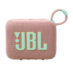 JBL GO 4 – Ultra-Portable Bluetooth Speaker with AURACAST, Powerful Sound, 15H Playtime & Sleek Design, JBLGO4PINK, Pink