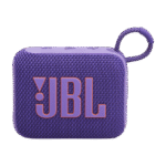 JBL GO 4 – Ultra-Portable Bluetooth Speaker with AURACAST, Powerful Sound, 15H Playtime & Sleek Design, JBLGO4PUR, Purple
