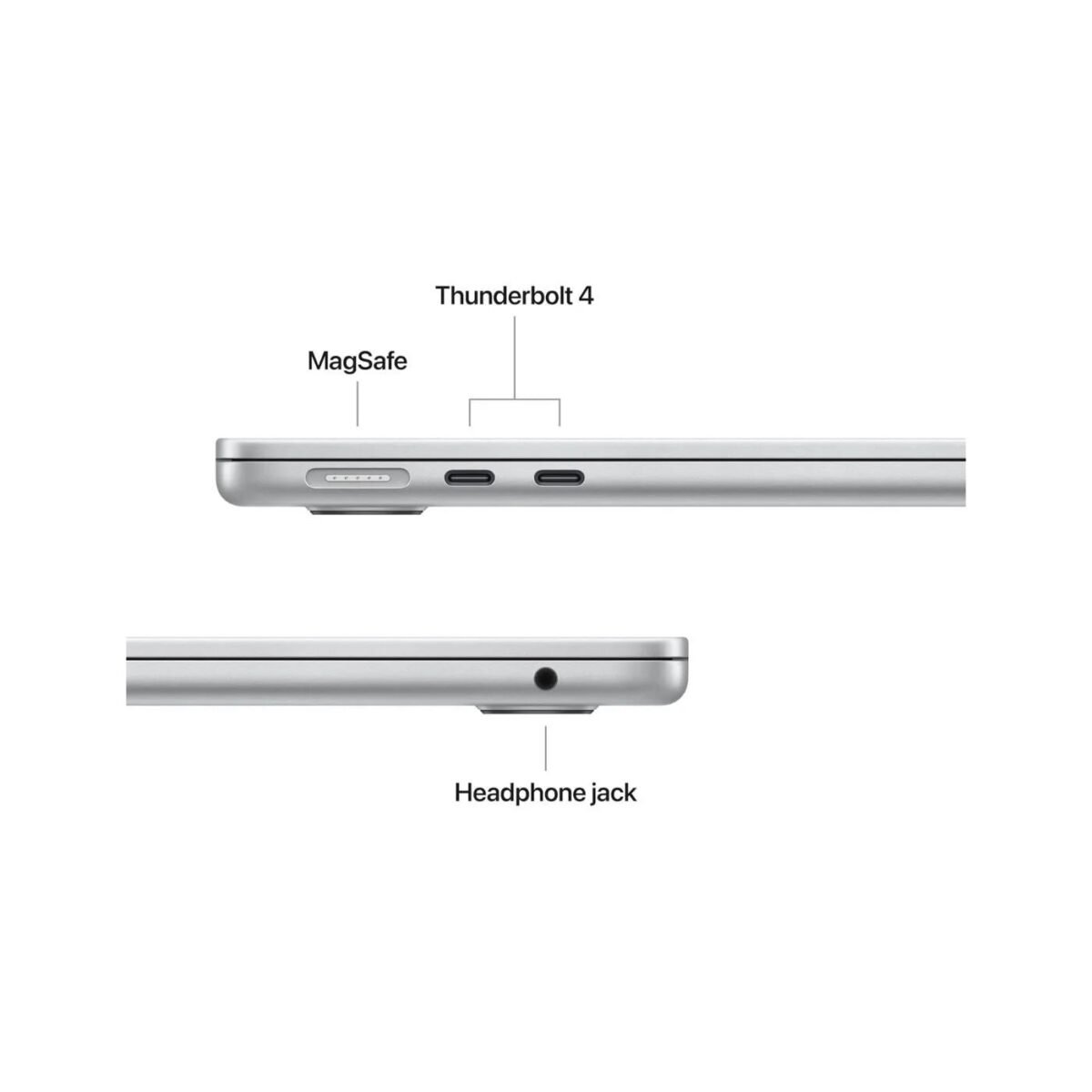 Apple 13" MacBook Air: M4 chip, 16GB, 512GB SSD – Silver - Image 5