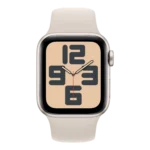 Apple Watch SE 2nd Gen 44mm GPS – Starlight Aluminum Case with Starlight Sport Band