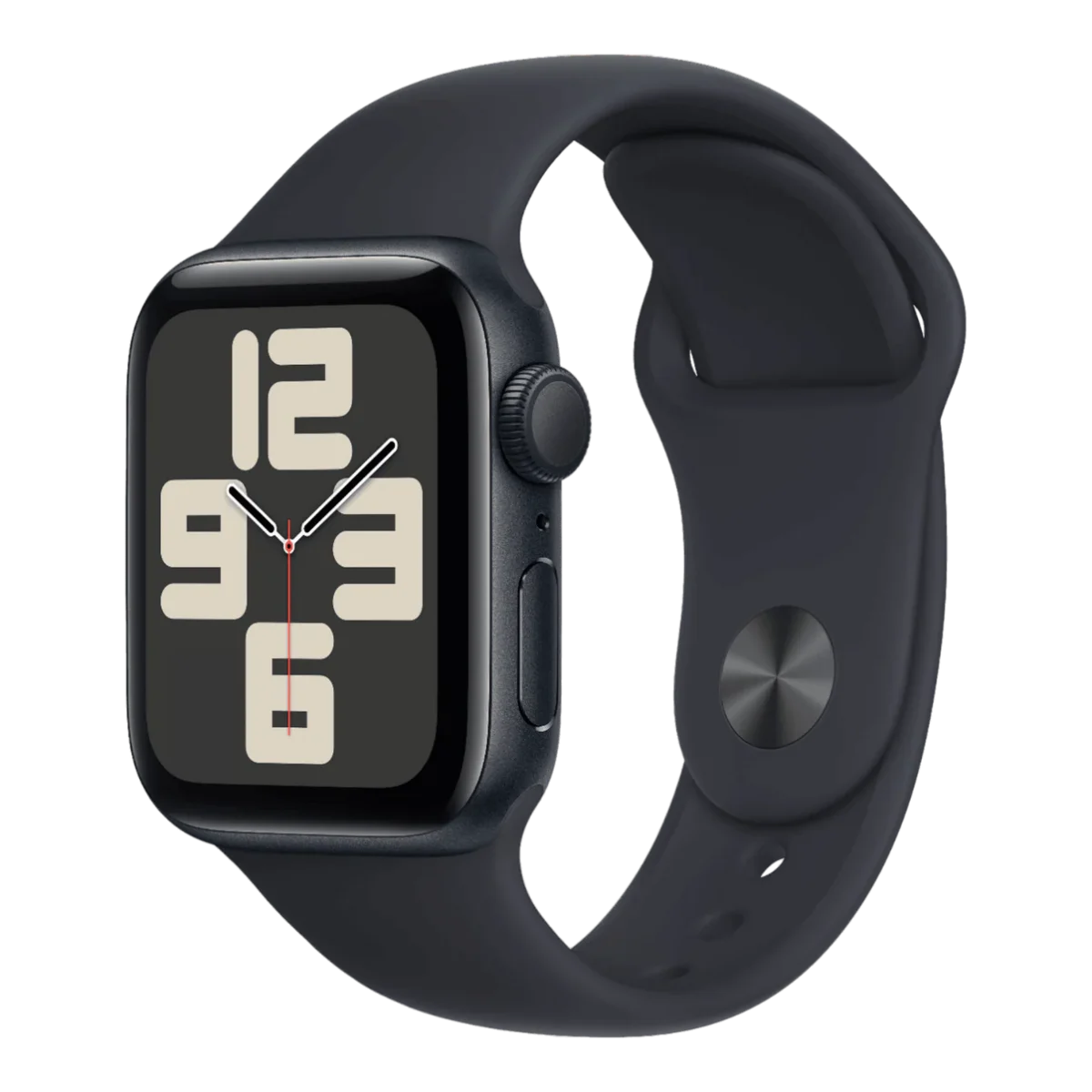 Apple Watch SE (2nd Gen), 40mm, GPS-only, Midnight Case,Midnight Sport Band - Image 2