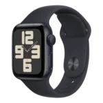 Apple Watch SE (2nd Gen), 40mm, GPS-only, Midnight Case,Midnight Sport Band - Image 2