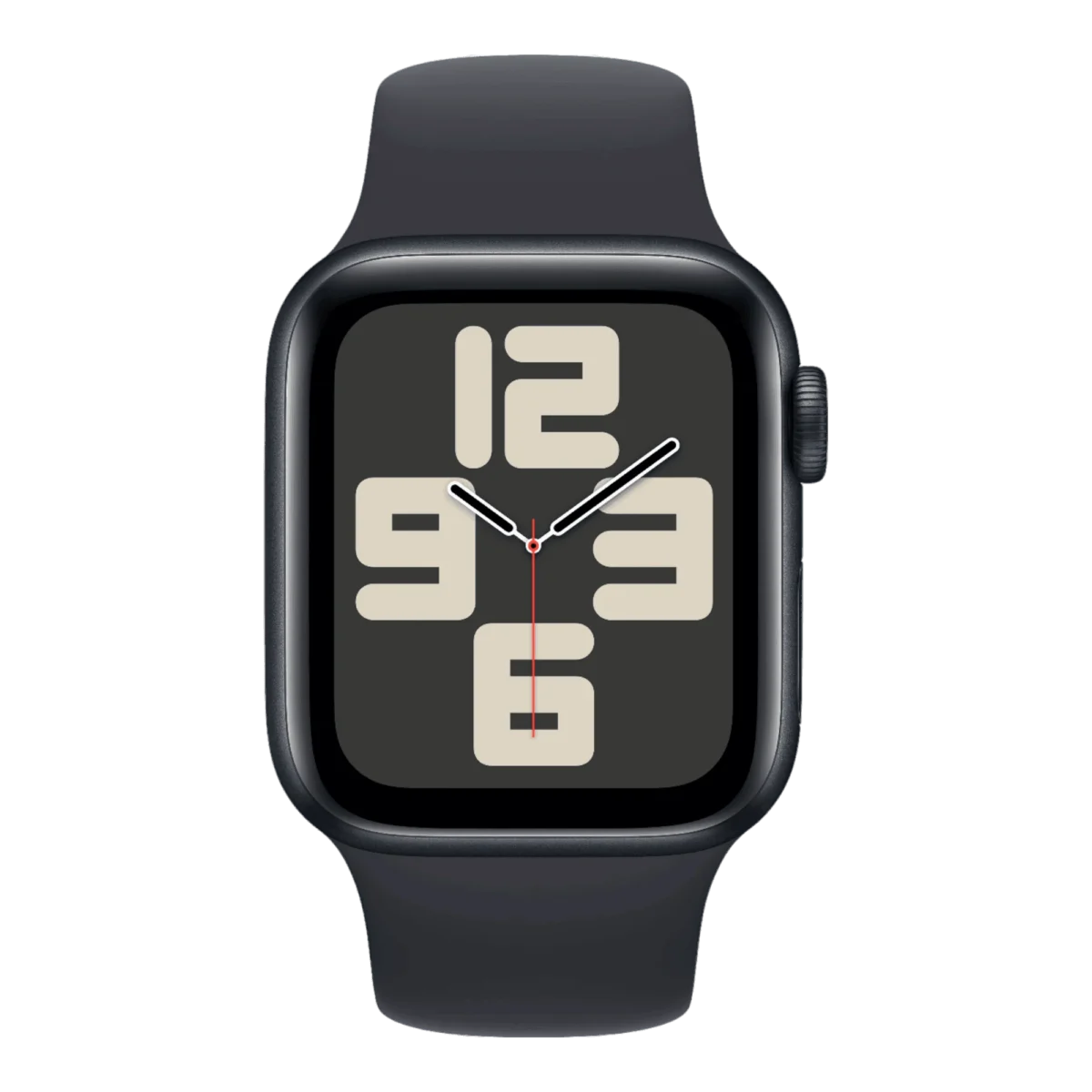 Apple Watch SE (2nd Gen), 40mm, GPS-only, Midnight Case,Midnight Sport Band - Image 1