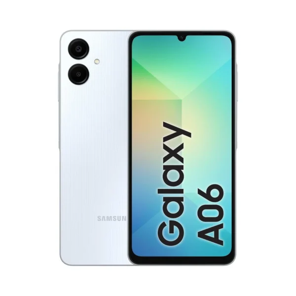 Samsung Galaxy A06 – Light Blue 6GB RAM 128GB Storage, Dual SIM, 4G Smartphone