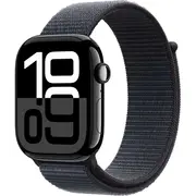 Apple Watch Series 10 GPS 42mm Jet Black Aluminum Case with Ink Sport Loop — USA - Image 2