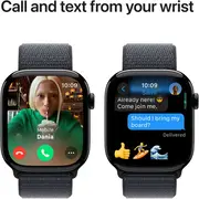 Apple Watch Series 10 GPS 42mm Jet Black Aluminum Case with Ink Sport Loop — USA - Image 7