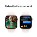 Apple Watch Series 10 GPS 42mm – Rose Gold Aluminum Case with Light Blush Sport Band (S/M) - Image 7