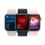 Apple Watch Series 9, 41mm, Black Stainless Steel Case, with Milanese Loop Band, Cellular Model. - Image 7