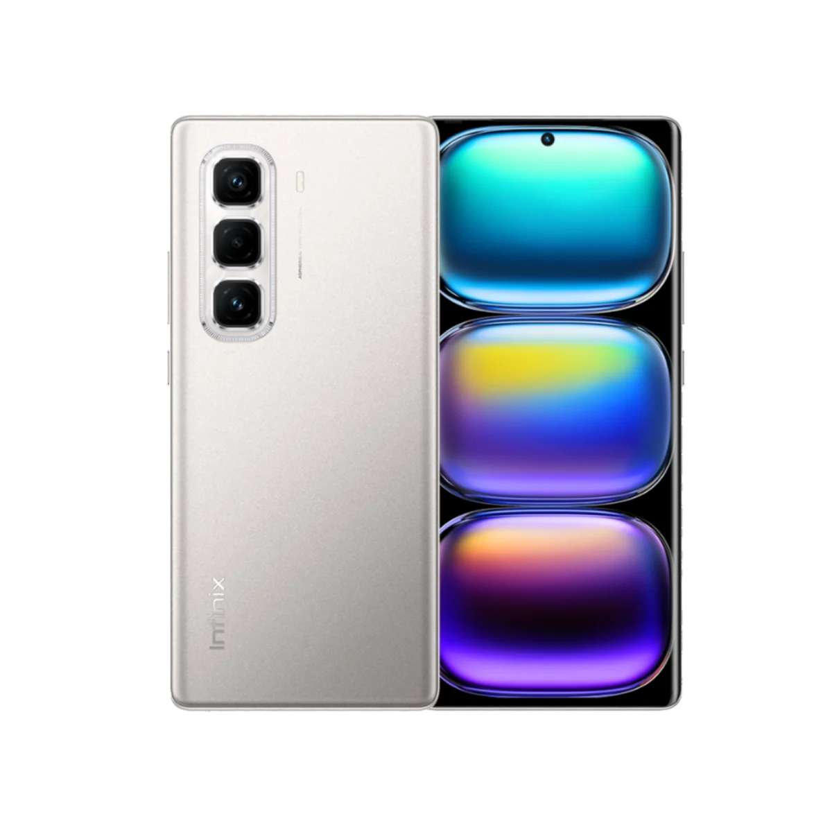 Infinix Hot 50 Pro+ Mobile Smartphone X6880 256GB+8GB 4G Titanium Grey - Image 1