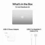 Apple MacBook Air 13-inch, M2 Chip, 16GB RAM, 256GB,Silver - TRA Version - Image 5