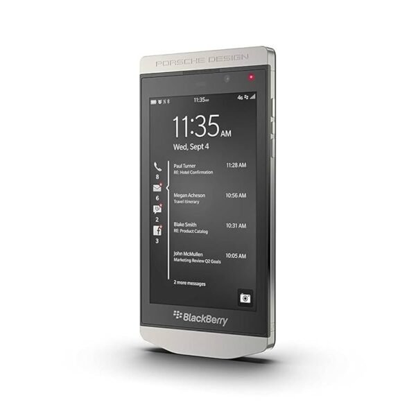 BlackBerry Porsche Design P'9982 64GB Dark Platinum | Factory Unlocked Luxury Smartphone – Genuine International Version
