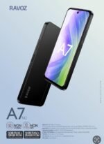 RAVOZ  A7 Without Camera and GPS 8GB RAM [4+4 Expandable] 128 GB 4G LTE 5000 MAH NO CAMERA AND GPS COSMIC BLACK - Image 2