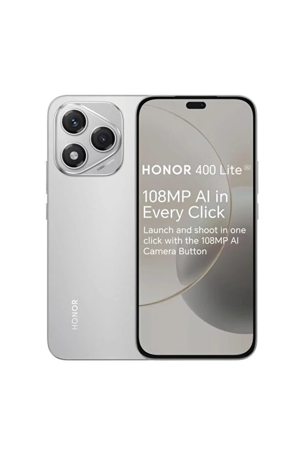 1_org_zoom Honor 400 Lite Dual SIM 5G 8GB RAM 256GB – Velvet Grey  (Middle East Version) - Image 1