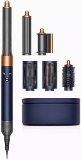 Dyson Airwrap Multi-Styler HS08 (Prussian Blue/Rich Copper) – Intelligent Bluetooth Hair Styler with Coanda Airflow, Smart Heat Control & 6 Styling Attachments