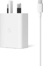 Google Pixel 30W USB-C Charger with 1m Cable – Fast Charging for Phones & USB-C Devices, White - Image 2