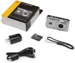KODAK PIXPRO FZ55-GRY 16MP Digital Camera – 5X Optical Zoom, 28mm Wide Angle Lens, 1080p Full HD Video, 2.7" LCD Screen, Vlogging Camera (Gray) - Image 4