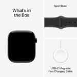 Apple Watch Series 11 GPS 42mm (Space Grey Aluminium Case + Black Sport Band) – Sleep Score, Fitness & Health Tracker, Always-On Display, 24H Battery, Water Resistant - Image 4